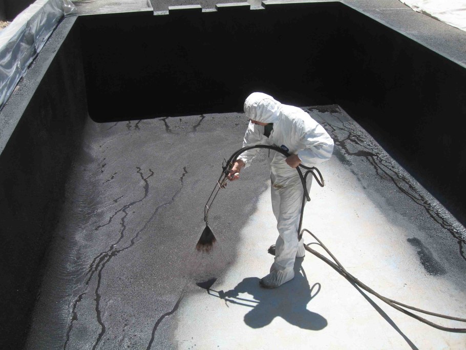 Гидроизоляция стяжки пола полиэтилен