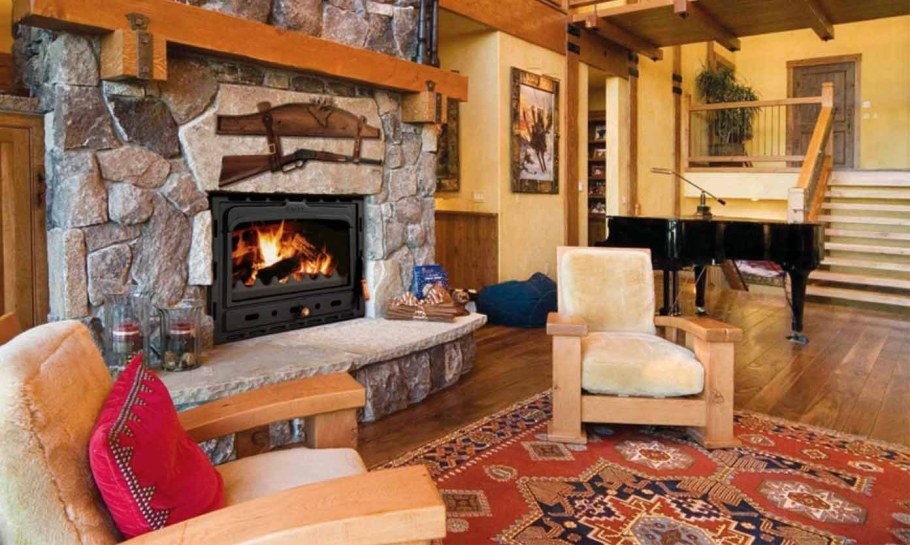 Дровяная печь-камин Fireplace hordo