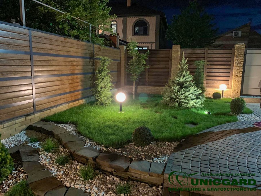 Подсветка веранды