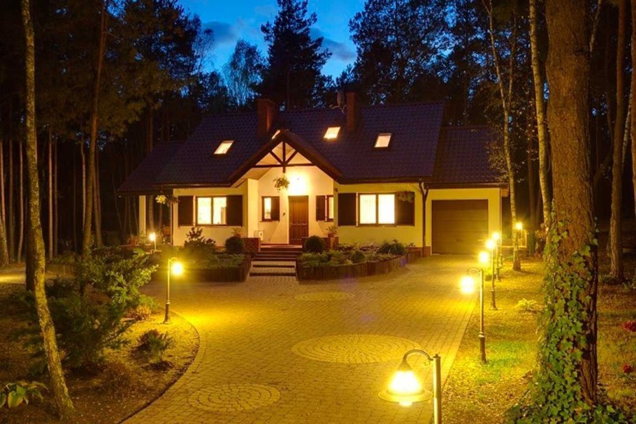 Освещение дачного участка
