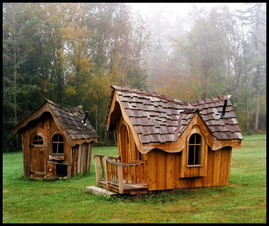Деревянная дача