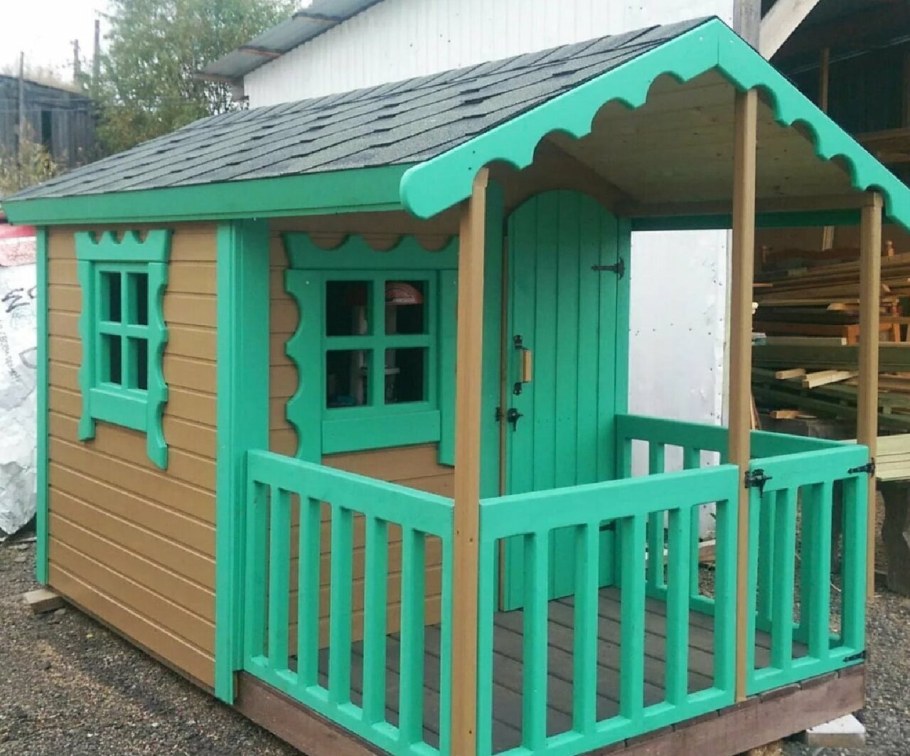 Детские домики для дачи