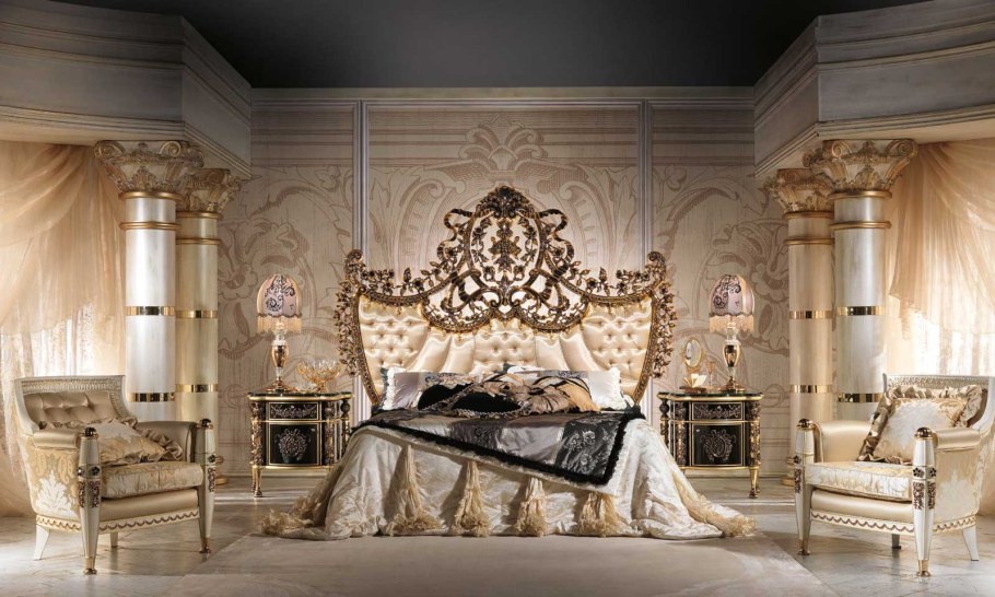 Кровать в стиле Барокко