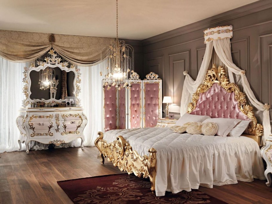 Спальный Королевский Голд