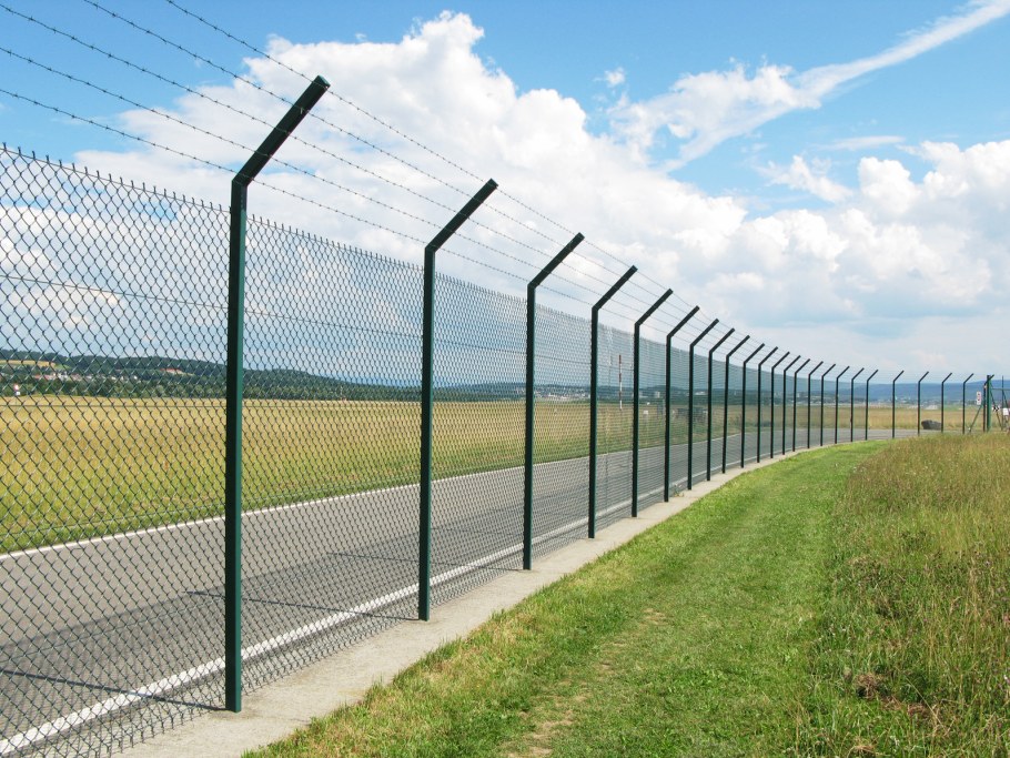Антивандальный сетчатый забор