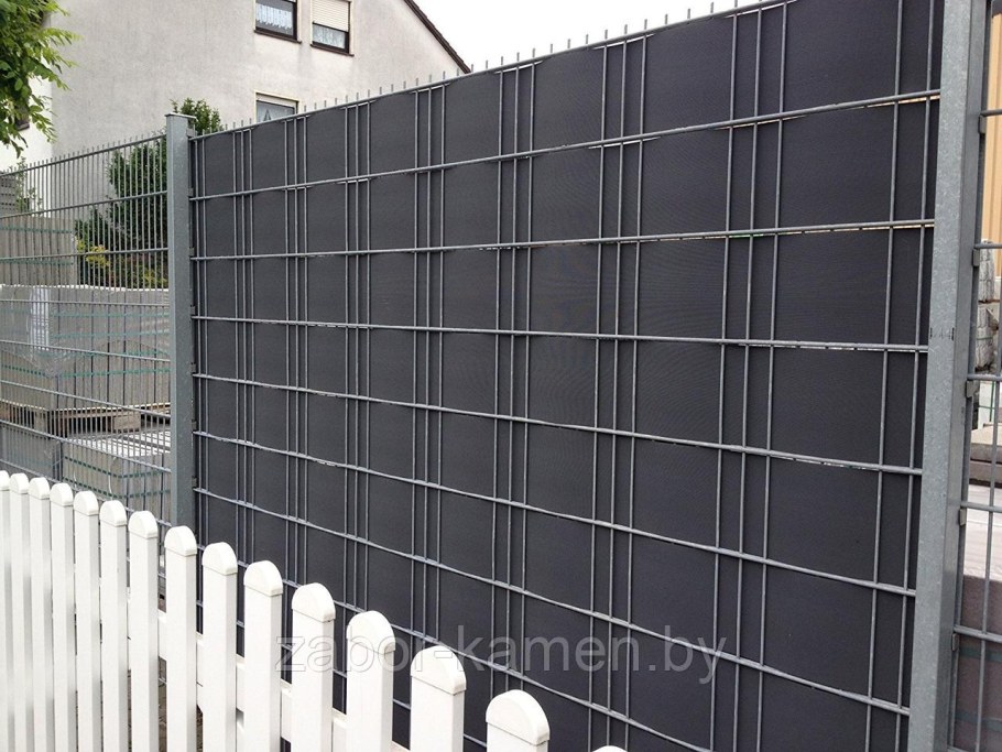 Забор для дачи из сетки