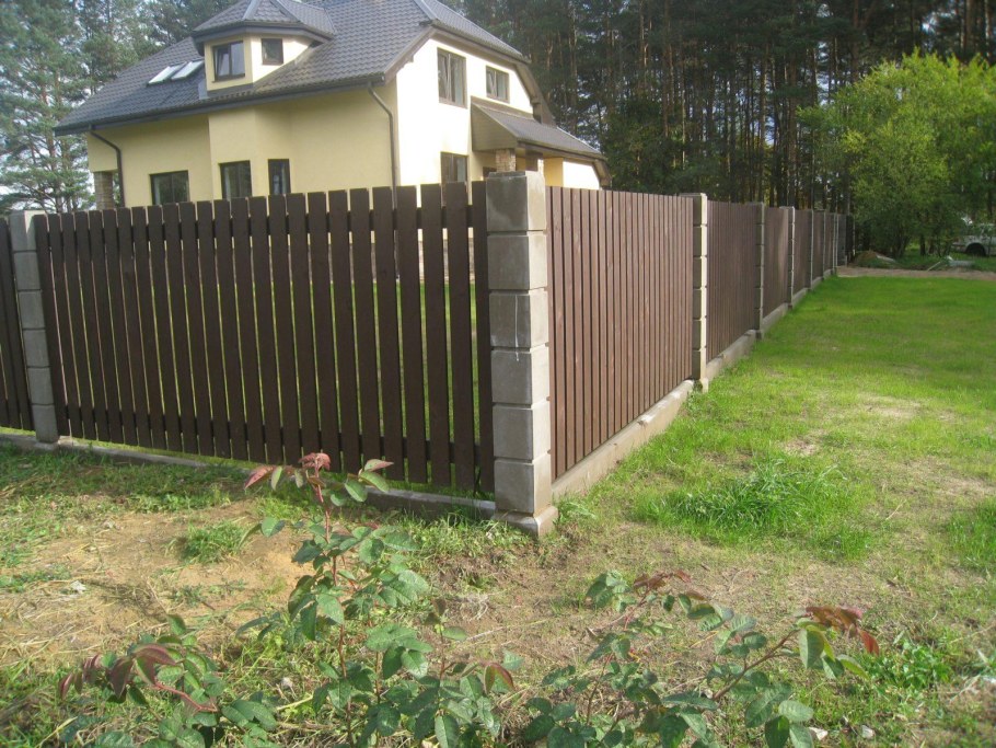 Ограждение для винограда