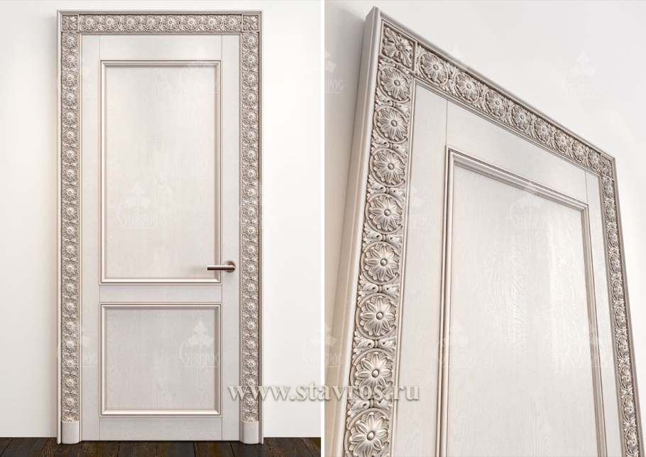 Молдинг на двери межкомнатные