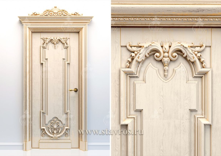 Резные двери Ставрос