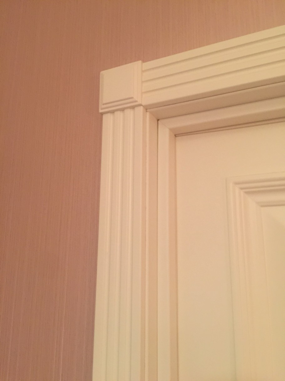 Капитель New 1 с карнизом 600-800*2100 мм (наличник каннелюр