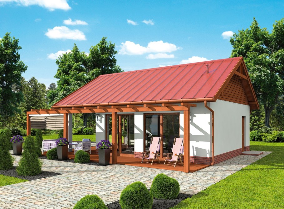 Проект летней кухни с террасой