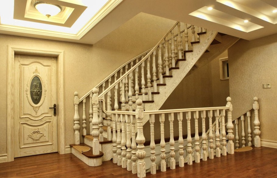 Spindles of Stairway