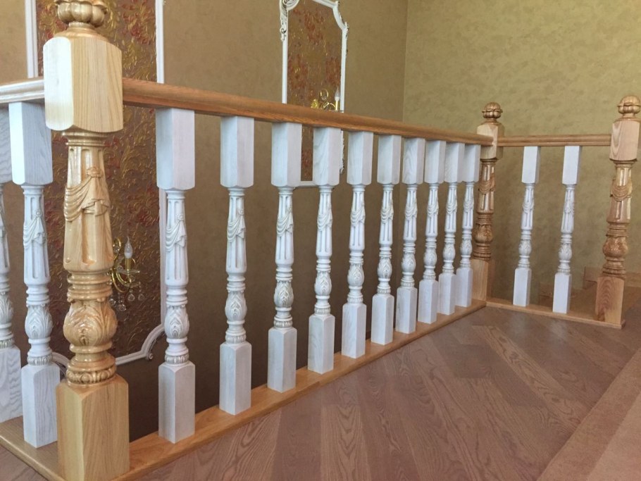 Балясины для лестницы из дерева