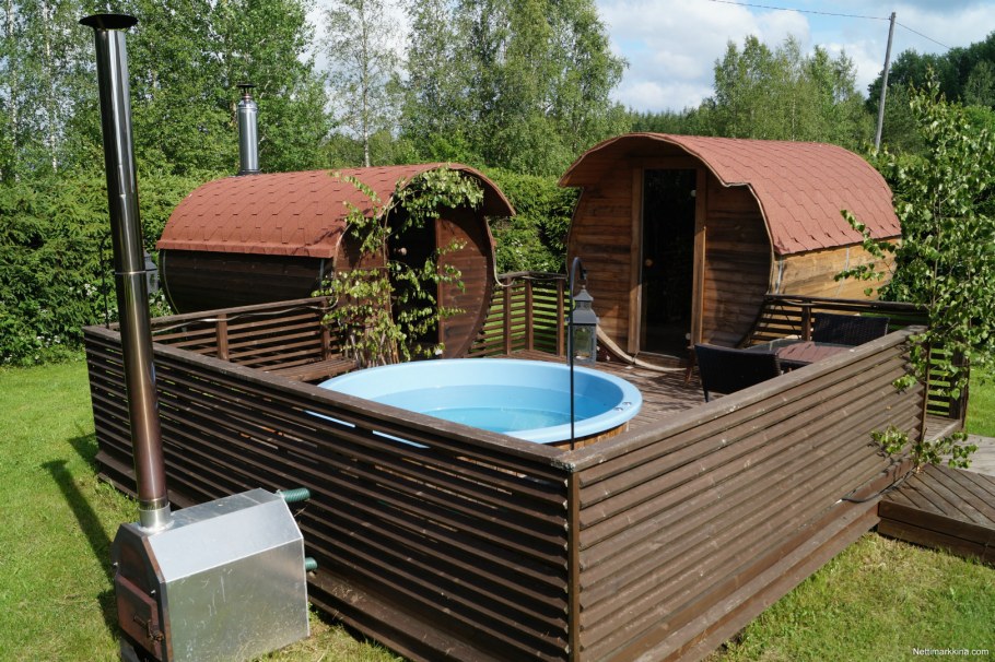 Бочка для бани купель