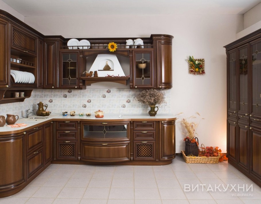 Кухня Зов Лондон палисандр