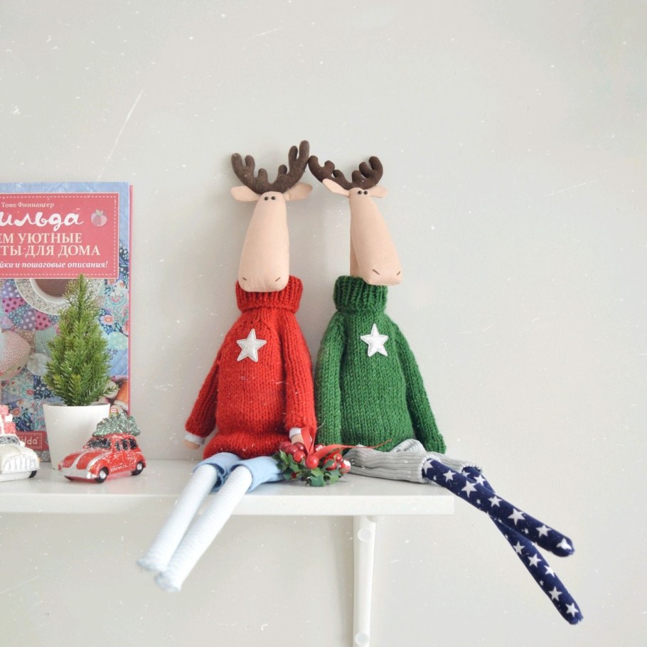 Интерьерные игрушки Тильда