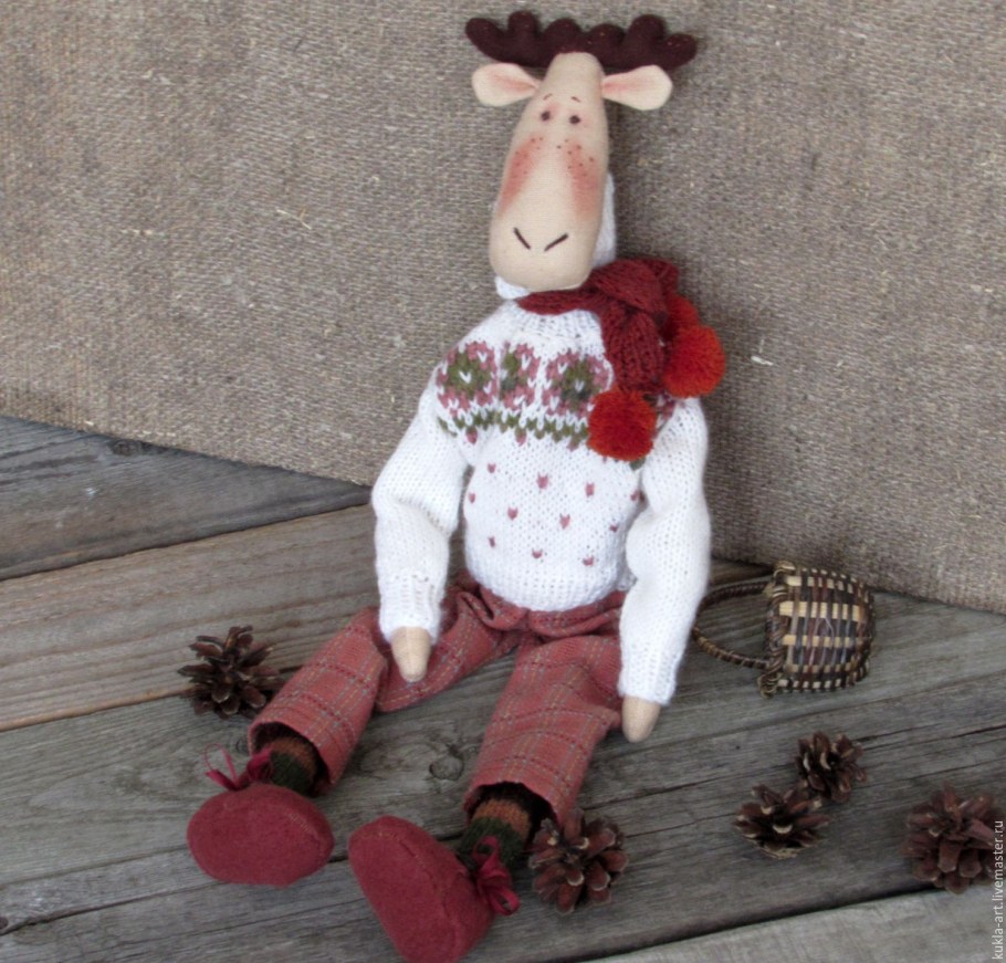 Интерьерные игрушки на новый год