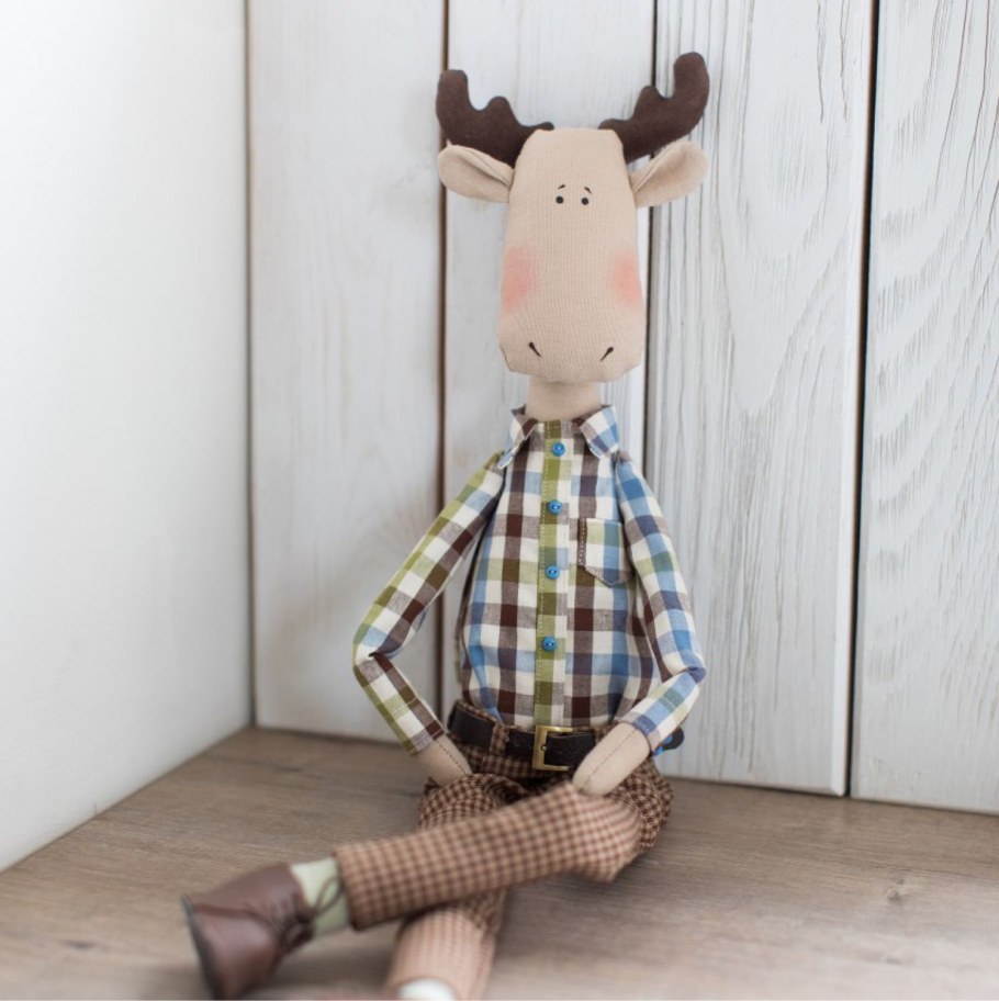 Текстильная интерьерная игрушка