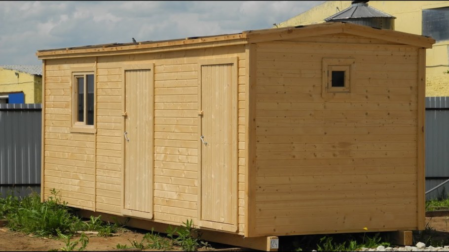 Бытовки для дачи с душем и туалетом