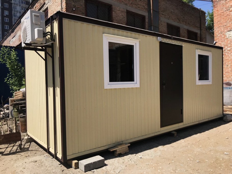 Бытовка Дачная с туалетом