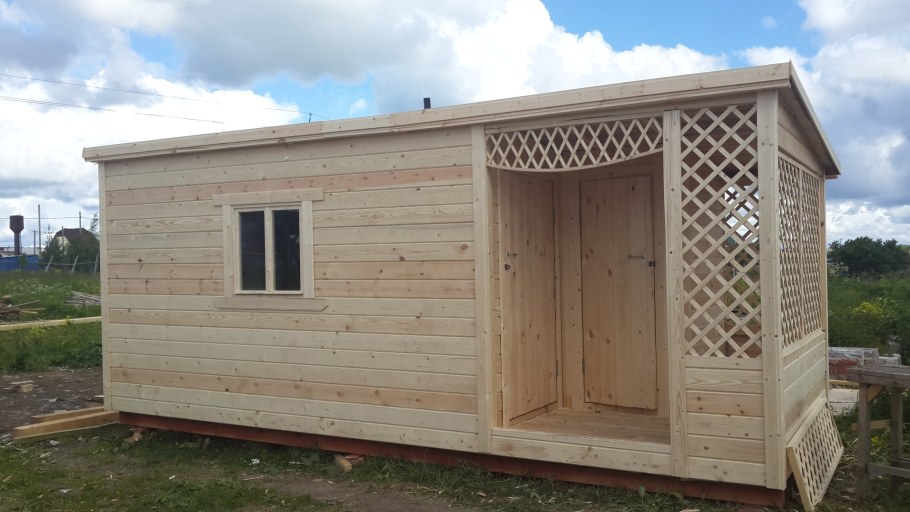 Современные домики для дачи