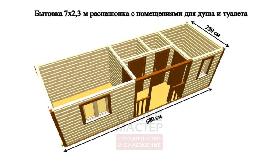 Хозблок (4 в 1) минибрус