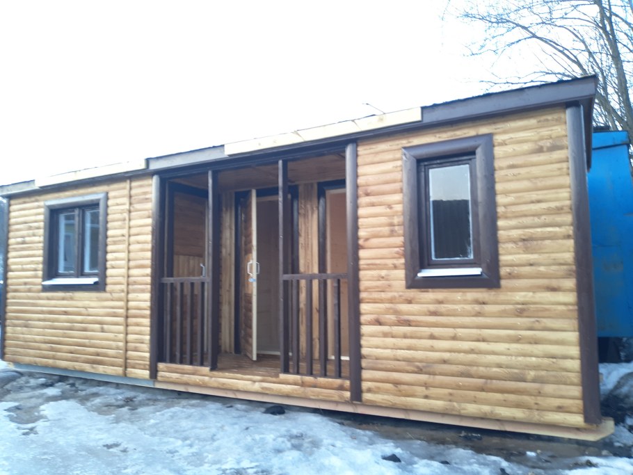 Хозблок 2х2 сборный щитовой