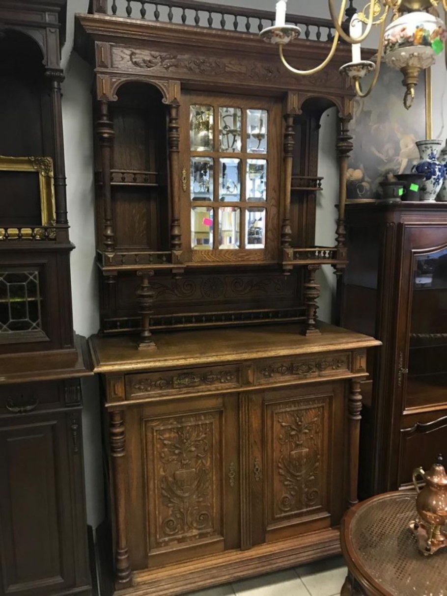 Буфет Балтика 12 беленый дуб