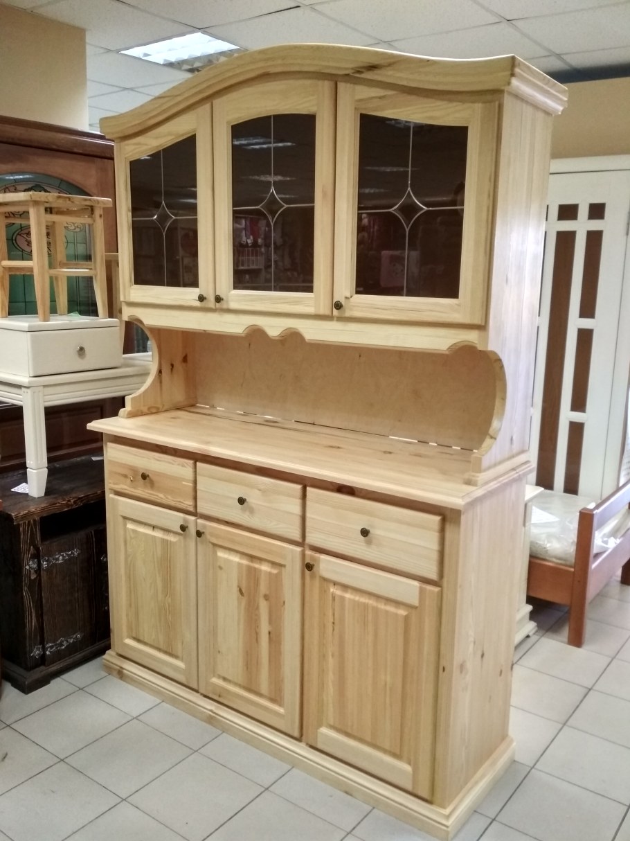 Дубовый буфет из массива