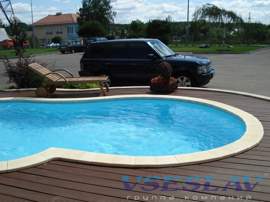 Охта парк открытый бассейн