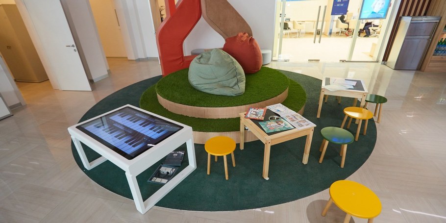 Детская зона в офисе