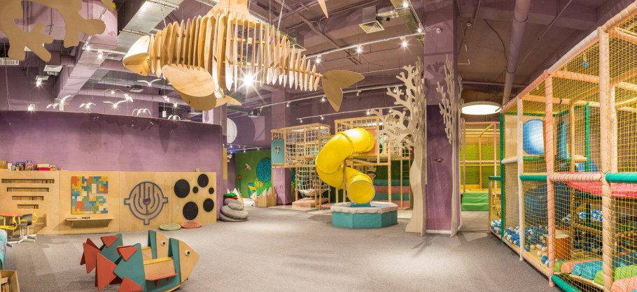 Детская игровая комната в ресторане