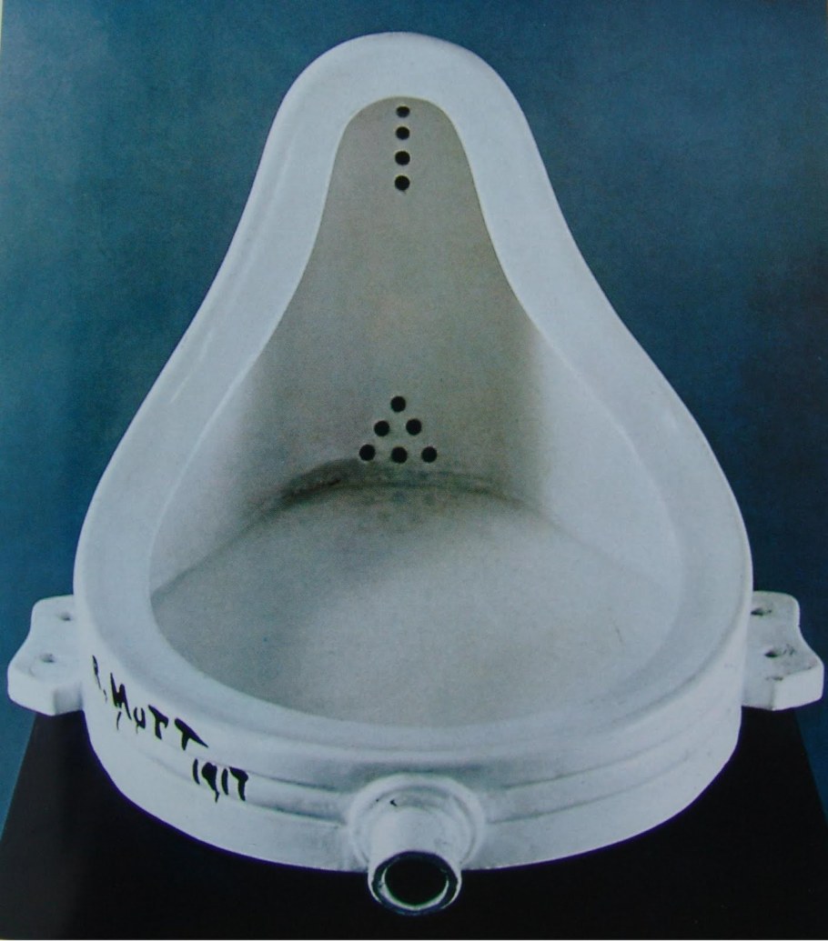 Марсель Дюшан фонтан 1917