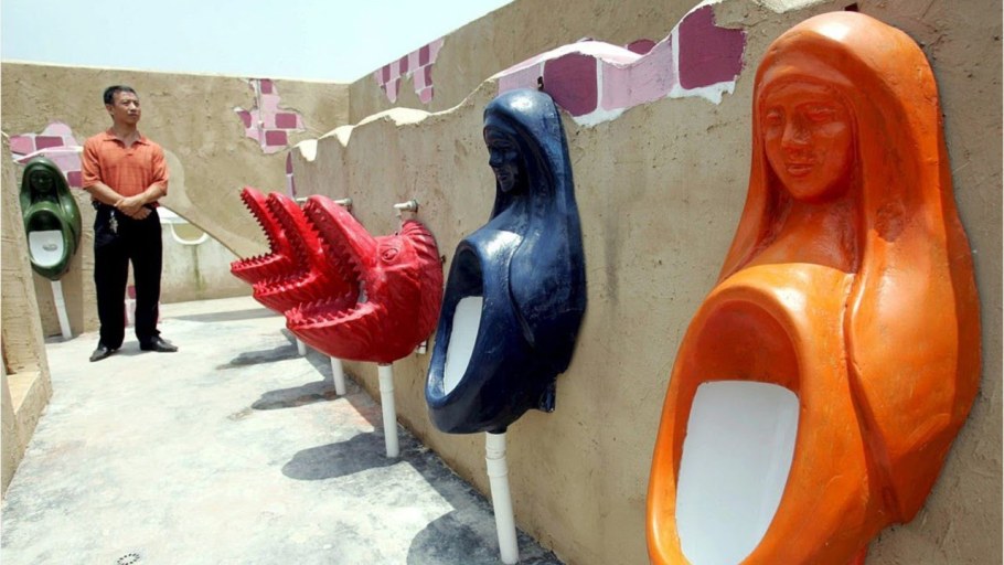 Писсуары в торговых центрах