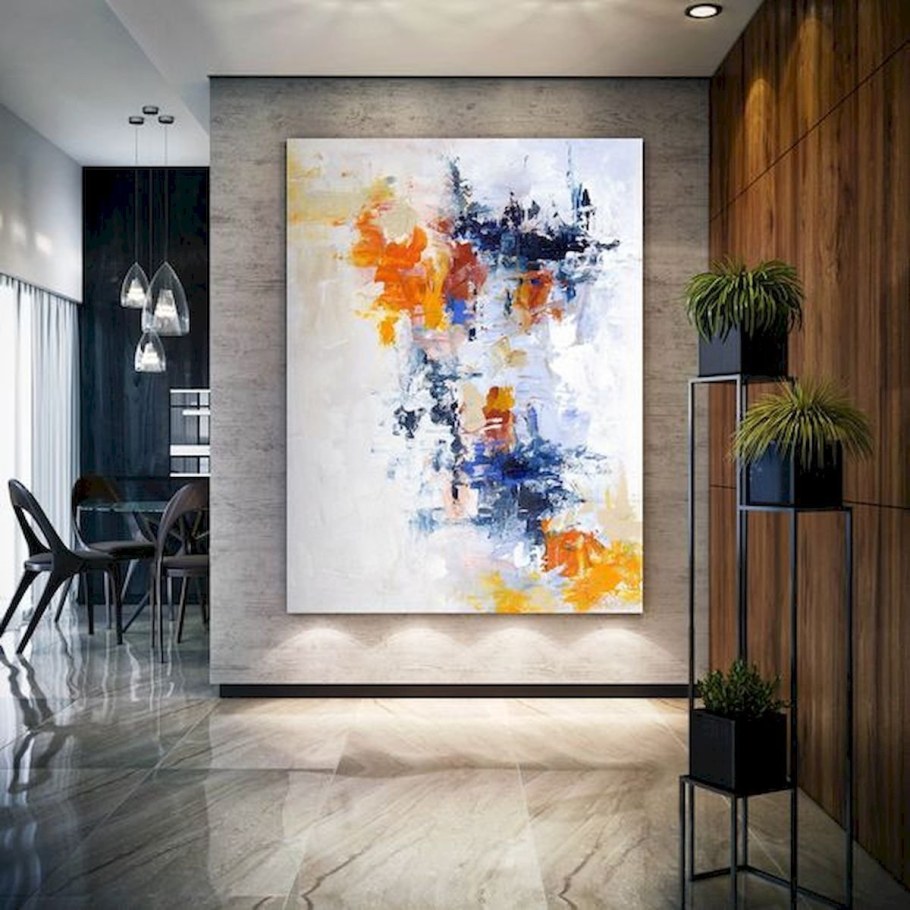 Современная Абстрактная живопись для интерьера