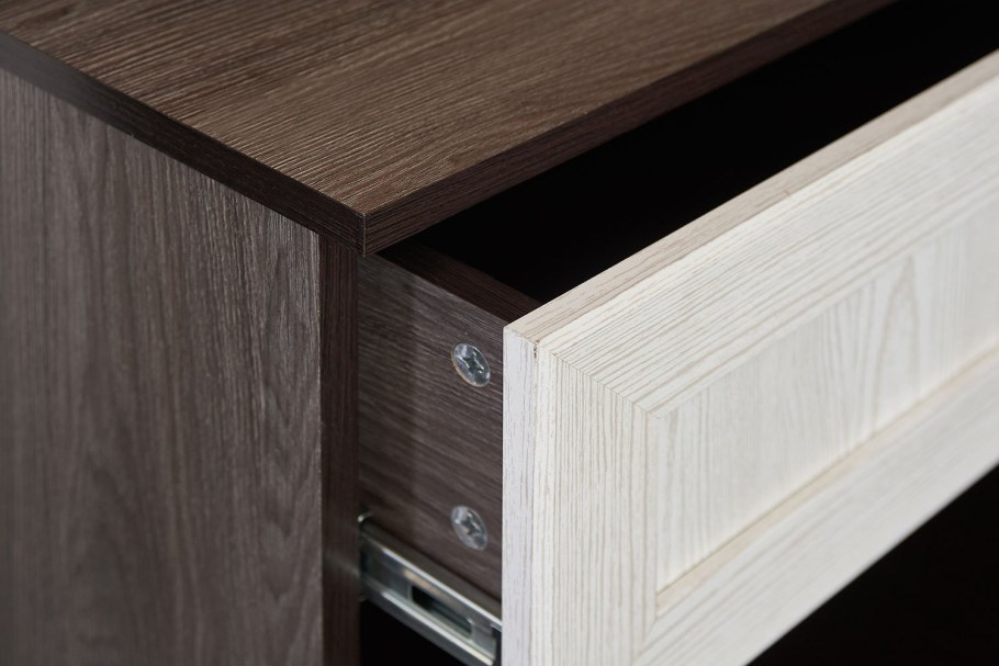 Комод Катрин 3 дуб Эндгрейн