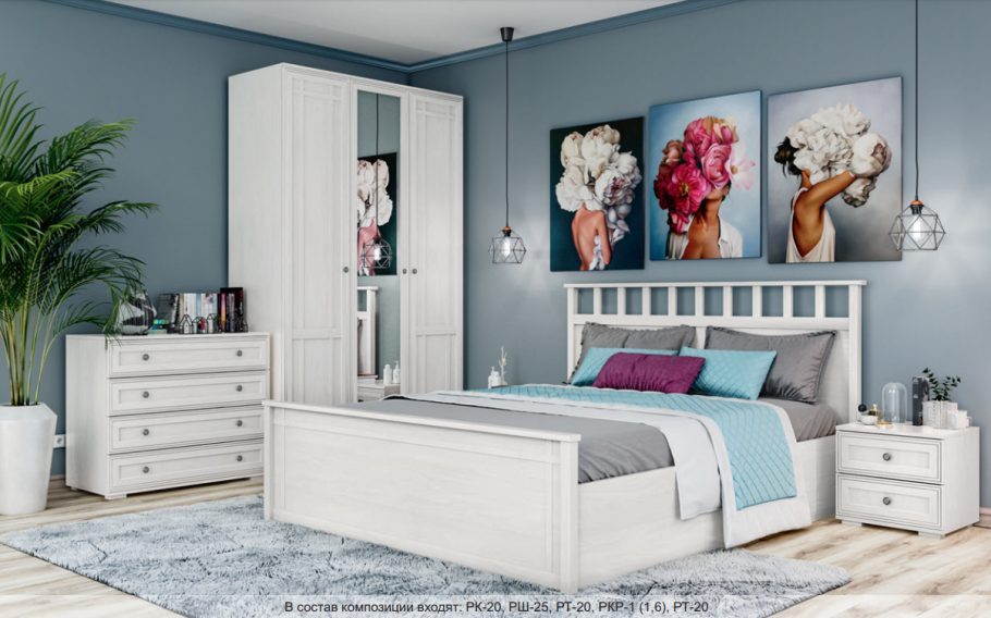 Комод ясень Анкор светлый