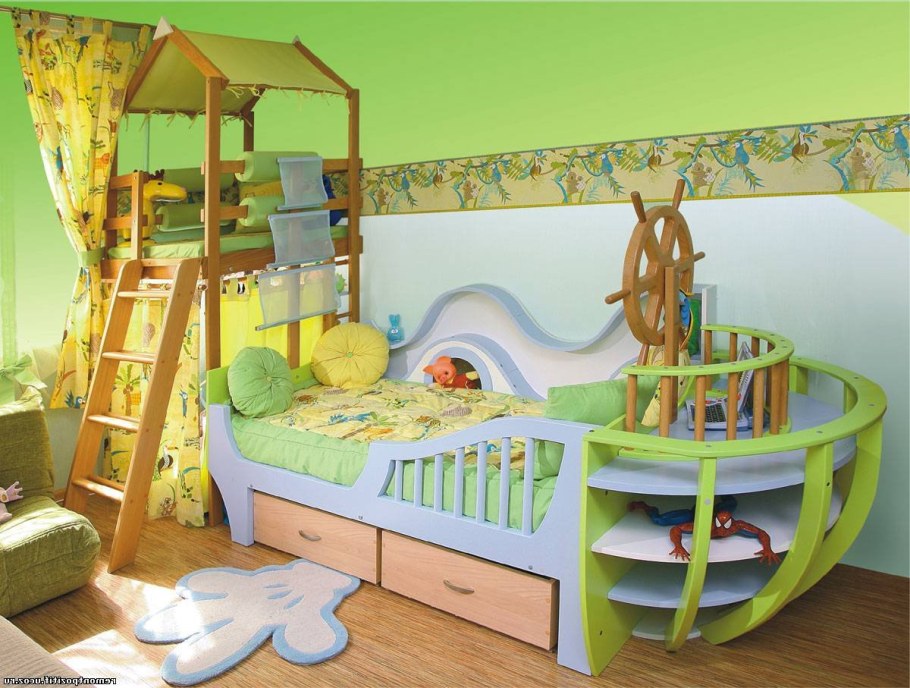 Интересные детские кровати