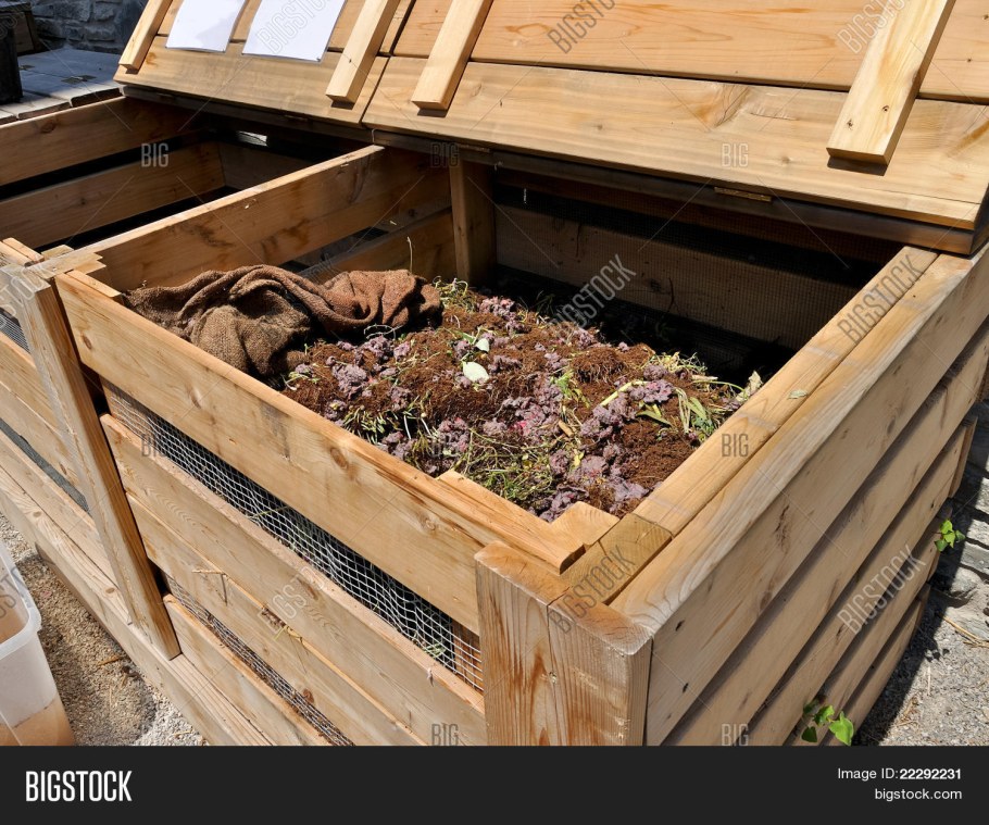 Ящик для компоста из дерева чертеж