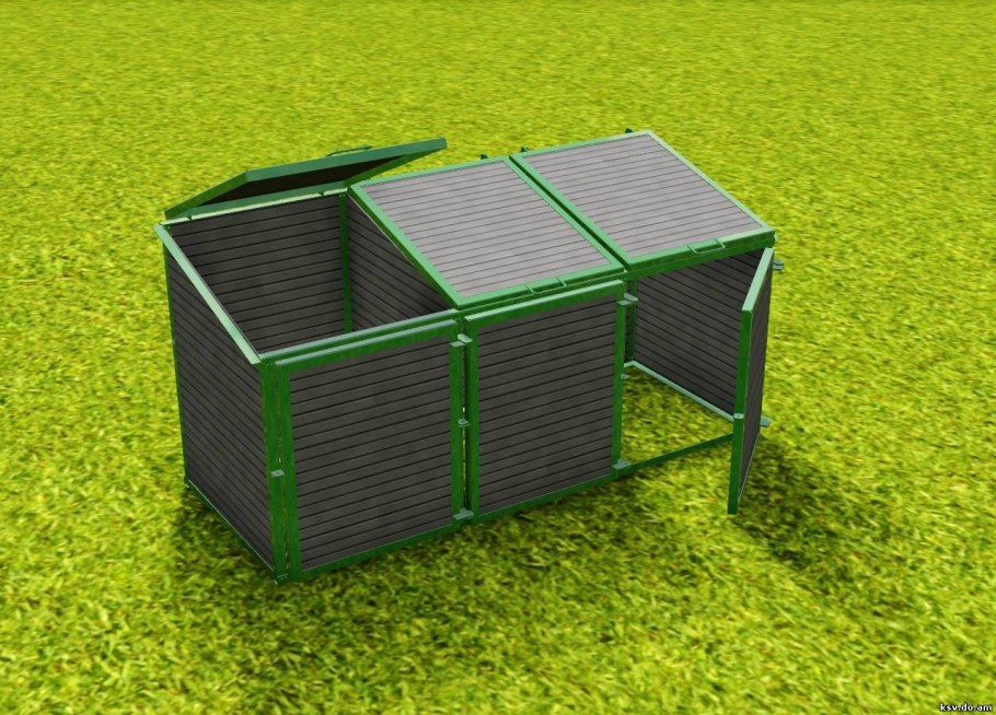 Компостный ящик 200х100