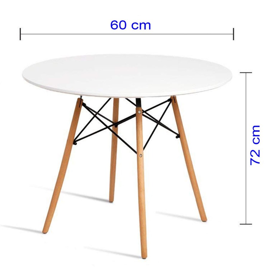 БЬЮРСТА раздвижной стол, белый, 115/166 см