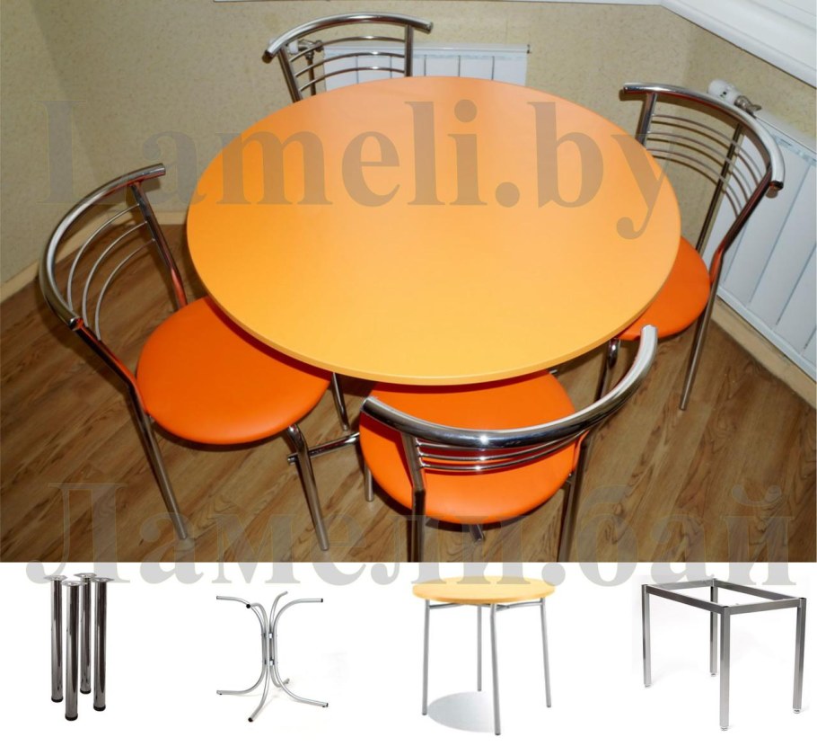 Круглый стол в интерьере