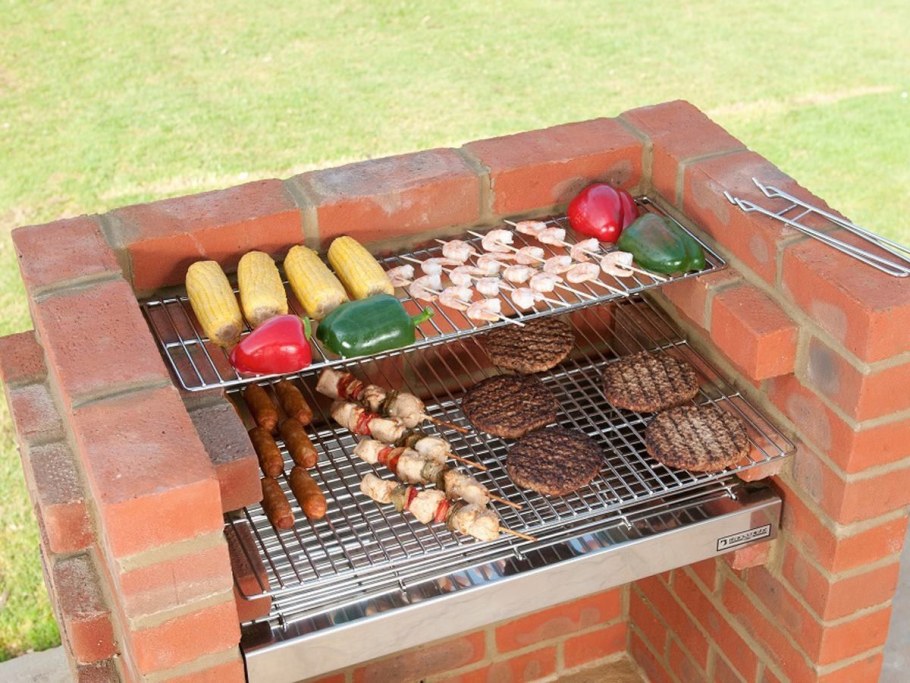 Rocket Stove из кирпича