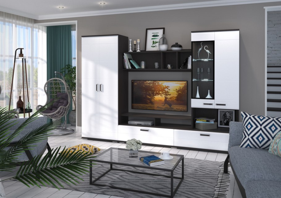 Горизонт стенка Виго МДФ