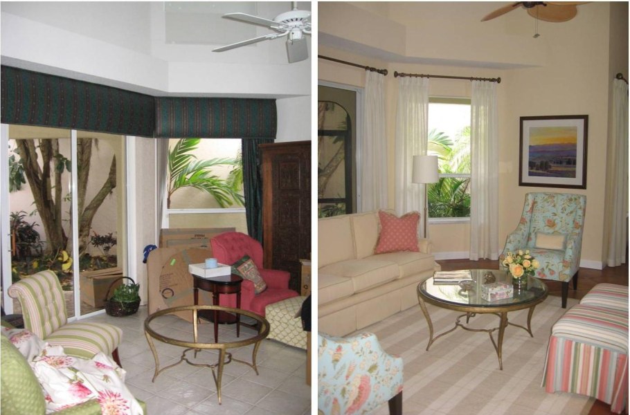 Хоум стейджинг до и после