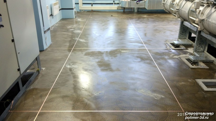 Полимерные полы в квартире