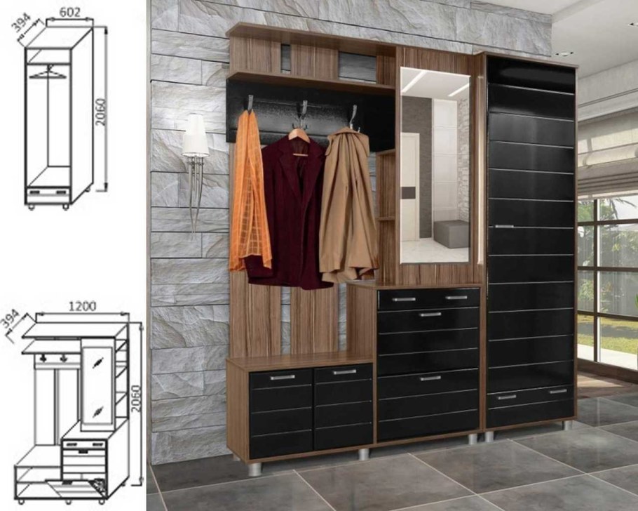 Мебель Марибель прихожие визит 3