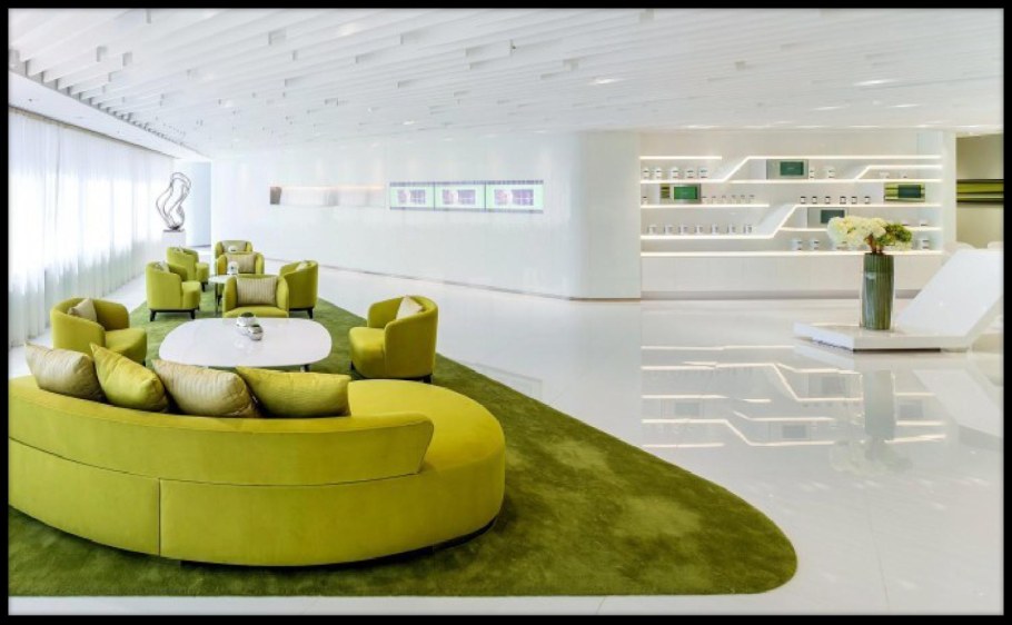 Экостиль в интерьере общественных помещений