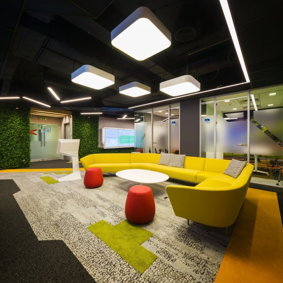 Зона отдыха в офисе