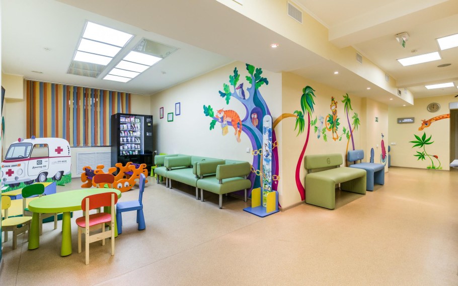 Интерьер детской клиники